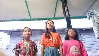 Junior Trio Hps Hombing Purba Sihite #coverlagu Waktu Tuhan#DolokSanggul
