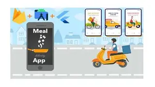 20 Flutter food delivery application resto app adding menu description screen