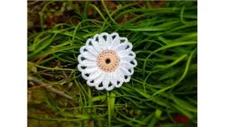 TUTORIAL:Crochet flower / Modular crochet flower / Easy step by step crochet flower!