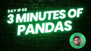Day 8: Handling dates and time data (pandas datetime functionality)