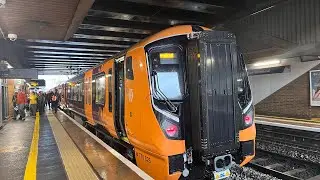 New West Midlands Railway Class 730 ride Birmingham International to Birmingham New Street