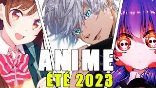 10 ANIMES A VOIR ABSOLUMENT POUR L'ÉTÉ 2023 !