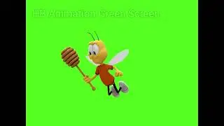 Honey bee 🐝 Dancing Animation (Green Screen) | Dancing  | animation l bee 🐝