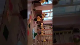 Открытое занятие по физкультуре в средней группе МБДОУ "Ясли-сад  N 395 г. Донецка"