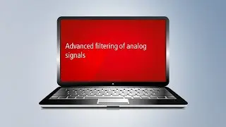 Advanced filtering of analog signals