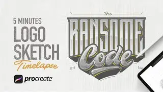 How to draw a logo with procreate in just 5 minutes