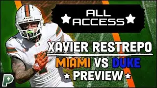 Xavier Restrepo Talks Moving Up Miami's All-Time Leader Board