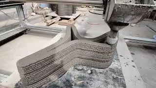 CERAMBOT Tong Concrete 3D Printer | 3D Printing with Portland Cement Concrete-5