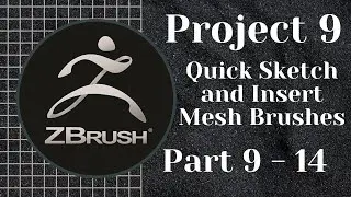 ZBrush | Full Training Course | Project 9 - Lesson 9/14 | Creating Mesh Pieces With Trim Curve