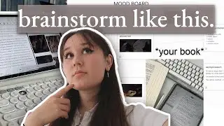 you're brainstorming your book wrong. create a *mood board* with me ‧₊˚🖇️ (how to) project.o