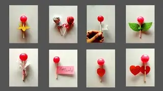 How To Make Lollipop Gift Ideas/ Wrapping Lollipop/ DIY Gift Ideas/ Easy To Make/ Different Crafts
