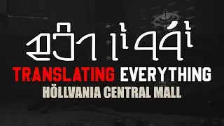 Translating Everything in the Höllevania Central Mall - Warframe