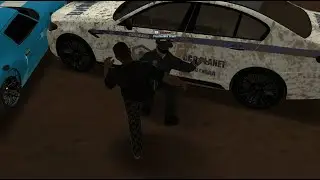 Nissan Silvia S14 vs BMW M5 F90 Police | Погоня CCDPlanet