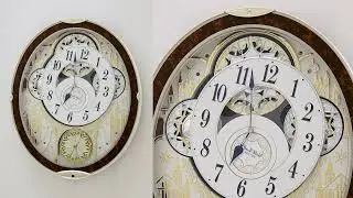 RHYTHM Magic Motion Clock 4MH447WU23