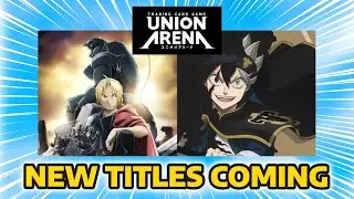 Fullmetal Alchemist & Black Clover Are Coming To English Union Arena!
