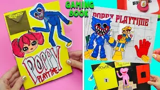 Поппи ПлейТайм с Хагги Вагги! Игровая книга своими руками из бумаги Diy Poppy Playtime Gaming Book