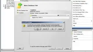 Exchange 2010 Move Mailbox Database   YouTube