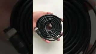 4 Pin Car Camera Video Cable Aviation Cord 3/5/10/15/20/30M Extension Wire for Truck/Trailer/Bus