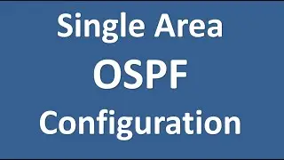 OSPF Single Area Configuration Lab(Hindi)-OSPF Routing-CCNA Full Course-Cisco Packet Tracer Tutorial