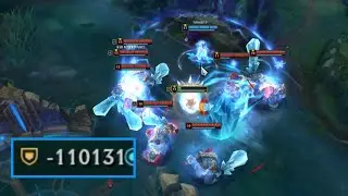 Rammus with -110k Armor - Seven Trundle Ults against Rammus W!