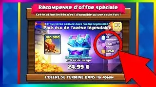 JE RÉALISE UN MIRACLE PENDANT CE PACK OPENING !!! // Clash Royale