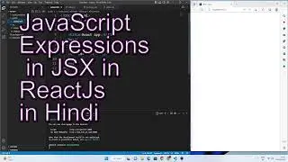 #11 JavaScript Expressions in JSX in ReactJs in Hindi | shorts