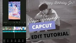 Para Paraan Yan Ka Nanaman CAPCUT EDIT TUTORIAL || Happy birthday Jin!!