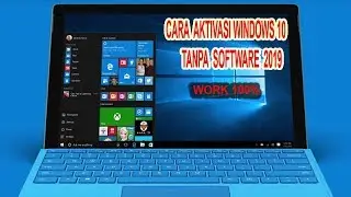 Cara Aktivasi Windows 10 Permanen setelah update  tanpa Software 2019
