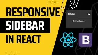 How To Create A Responsive Sidebar In React Js Using Bootstrap Tutorial (Easy Method)