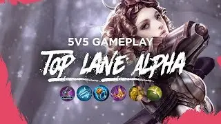 Vainglory 5v5 Gameplay - Top Lane Alpha (Update 3.0.3)