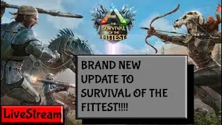 NEW UPDATE ON ARK: SURVIVAL OF THE FITTEST!!! SHOWING EVERYTHING ABOUT THE UPDATE!! Ark