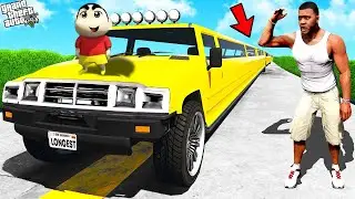 Franklin Built Longest Car In The World in GTA 5!