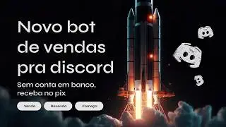 Como Criar Loja no Discord com Vendas Automáticas no Pix em 2026 (Sem Banco)