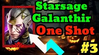 Starsage Galanthir One Shots Full Teams?!! F2P | Raid: Shadow Legends