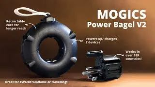 MOGICS Power Bagel V2 | The World's BEST Travel Power Strip - Kickstarter