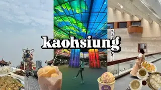 kaohsiung, taiwan vlog 2024 | michelin restaurant, formosa boulevard, liouhe night market etc! 🇹🇼🥟🐉💙