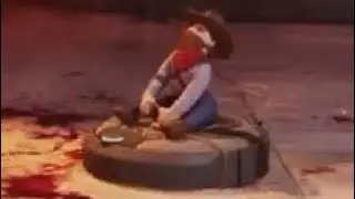 Erron Black Roomba Gets Flipped