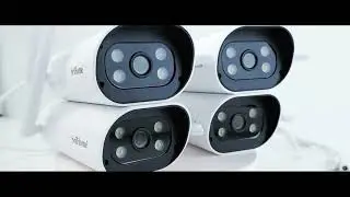 SriHome 1080P 4CH Wireless Security Camera System NVR KiT