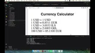 Currency calculator