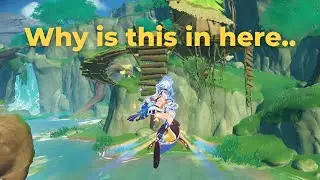 There’s an Invisible Spiritway in the Middle of Nowhere in Sumeru | Genshin Impact