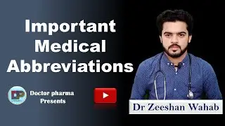 Important Medical terms and its Abbrevations by doctor pharma official.