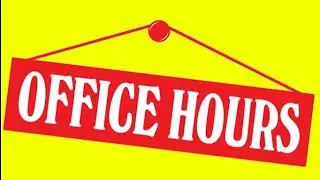 Office Hours - 24 March 2022 - Live - Identifying Place Names