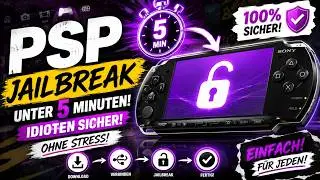 PSP Jailbreak in unter 5 Minuten ohne Stress! ✅ Das einfachste Tutorial 2026