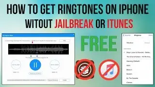 NEW Easy Way to Get any Ringtone on iOS 7, 8, 9, 10 [NO iTunes][NO Jailbreak]