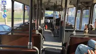 VanHool-Cummins 5041 uit Brugge in de stad Kaunas in Litouwen 2019