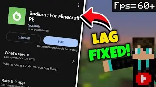 How To Fix Lag In Minecraft PE 1.21 | Minecraft 1.21 Lag Fix Settings