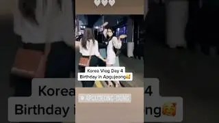 #Korea Birthday Vlog Day 4 #korea #seoul #southkorea #koreavlog #koreatravel #apgujeong