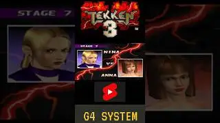 Nina Williams vs Anna Williams | Tekken 3 gameplay 