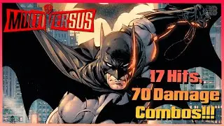 Batman high damage combos, how to do it! | MultiVersus