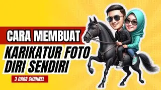 Cara Membuat Karikatur Foto Diri Sendiri, Membuat Kariatur Dengan Karakter Wajah Sendiri !